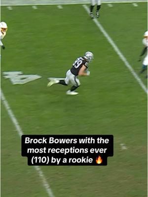 a solid rookie year 👏 #brockbowers #lasvegas #raiders #nfl  