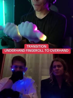 Try this transition with your fingerrolls!  #gloving #fingerroll #lightshow #rave #dance 