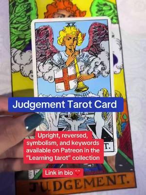 📯⚰️ #judgement #judgementday #tarot #tarotcards #tarottok #tarottiktok #learntarot #learntarotwithme #learntarotontiktok #learningtarot #learningtarotcards #patreon #patreongirl #patreoncreator #patreonexclusive 