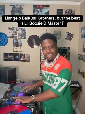 Liangelo Ball/Ball Brothers “Tweakin,” but the beat is Lil Boosie & Master P #NBA #ballbrothers #bbb #lavarisking #ugk #lilboosie #louisiana #hiphop #djblend #turntables #phasedj 