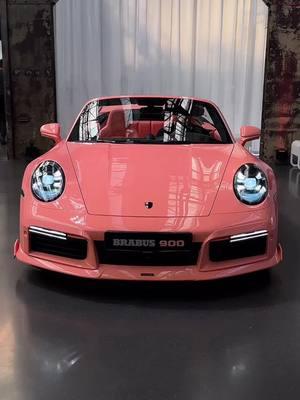 @brabus 992 turbo rocket 🚀 #cars #porsche #911 #gt3 #brabus900 #brabus #pink #convertible #carsoftiktok #fypシ゚viral #fyp 