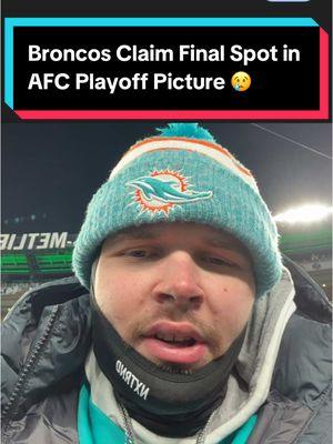 Broncos Claim Final Spot in AFC Playoff Picture 😢 #nfl #nfltrending #nflviral #trending #chiefs #broncos 