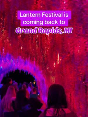 Don’t miss your chance to see this breathtaking display in 2025! Tickets go on sale March 8 🪷✨🏮🤩 #grandrapidsmichigan #westmichigan #grandrapidsmi 