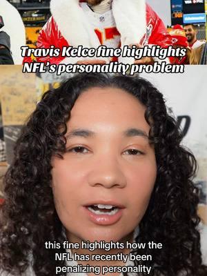 Travis Kelce was fined by the NFL for his touchdown celebration — and it highlights the fact that the league fines players for having a little bit of personality and fun #nfl #traviskelce #minesotavikings #kansascitychiefs #sports #football #womeninsports 