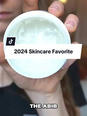 2024 skincare favorite #notsponsored was the Abib rice barrier jelly mask. #bestof2024 #skincarefavorites #abibricemask #dermatologist 