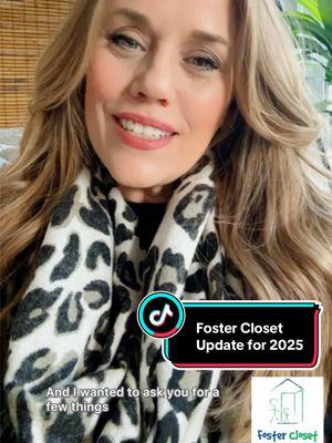 January Update #spreadlove #helpsupport #support #donate #foster #fostercare #prayer #Love #socialmedia #fostercloset @FosterCloset_ThriftStore 