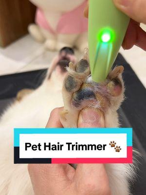 Pet Hair Trimmer 🐾  #pethairremoval #paw #dogproducts #dogs 