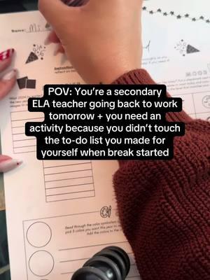 The B to the I to the O is where it’s at 🤓✏️✨🔥🥳 #teachertok #highschoolteacher #englishteacher #elateacher #secondaryela #highschoolela #teachertips 