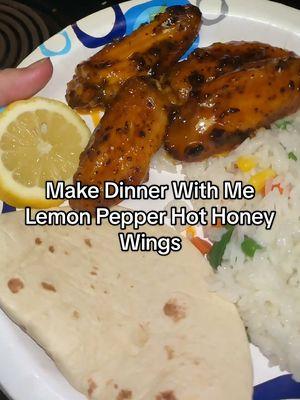 try this now! #hothoneychicken #lemonpepperwings #wings #wingrecipe #salvadorianfood #fyp #food #dinner #DinnerIdeas #allisonmae 