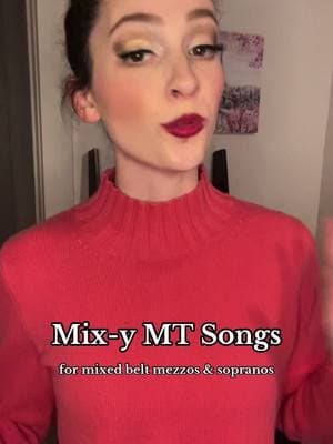 Songs for mix-belters!! #auditionsongs #musicaltheatre #theatrekid #theatre #actor #singing #auditionsongs #auditions #soprano #actorsequity #broadway #performer #highschooltheatre #singer #highbelt #repbook 