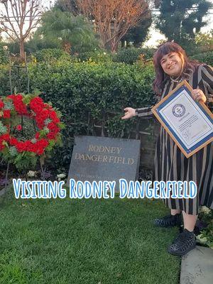 I can relate onnot getting any respect 🙌🤣 Visited Rodney Dangerfield! He was in 2 Casper movies 🎬 #norespect #rodneydangerfield #famousgraves #famousgrave #cemetery #cemeteries #losangeles #comedian #casper #caspertheghost #casperthefriendlyghost #90s #guinnessworldrecords #fyp 