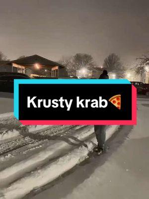 KC is wild right now! Be safe 🙏🙏#fypシ゚viral #fypppppppppppppp #krustykrab #krustykrabpizza #KCMO#winterstorm @Katey Gessler 