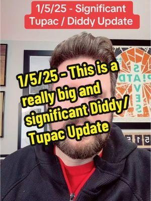 1/5/25 - This is a really big and significant Diddy/Tupac Update #News #BreakingNews #Tupac #Diddy #Murder #ColdCase #SeanCombs #Puffy #PuffDaddy @Relentless Aaron  