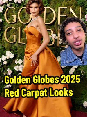 @Golden Globe Awards #redcarpet #fashion #zendaya #timotheechalamet #arianagrande #goldenglobes2025 