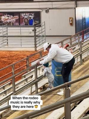 It’s def all for the music 🤠🩷 #babybrandandco #cowgirl #barrelracer #iykyk #rodeo #horse #barrehorse #barrelracing #horses #cowgirlshit #f #husband #son #cowboy #fans 