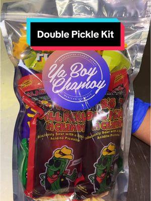 Get our chamoy pickle kits on sale for limited time!!🫶🏼❤️ #fyp #sale #neeyears #2025 #TikTokShop #yaboychamoy