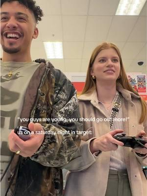 our definition of living it up 🤣 #husbandwife #target #supermario #lol #marriage #couplecomedy #couple #jayandchan #arkansas #trend #fyp 