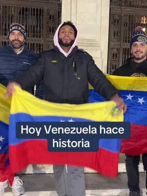 Toda Venezuela va a estar aquí ven tú también #libertad #edmundo #republicadominicana #washingtondc #videoviral #fyp 