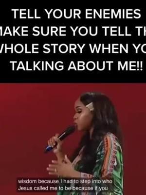 TELL THE WHOLE STORY‼️🥰 #sarahjakes #sarahjakesroberts #ordained #testimony #ministry #motivation #noweaponformedshallprosper #tellthewholetruth 