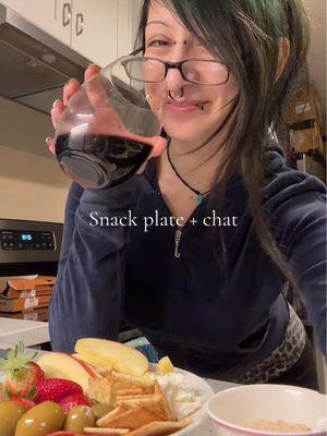 Follow me on ig and yt! 🥰 #snackplate #makedinnerwithme #wine #anhedania #traderjoes 