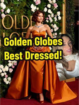 My 2025 Golden Globes Best Dressed! Who’s your faves?? #goldenglobes #bestdressed #zendaya #mileycyrus #goldenglobes2025 #greenscreen 