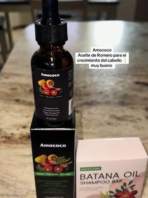 Aceite para el crecimiento del cabello Amacoco 👌🏻#amococo #romero #romeroparalacaidadecabello #TikTokShop #fyp 