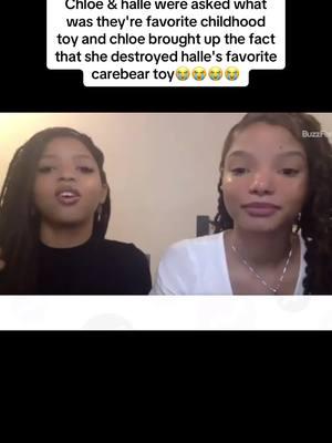 “NO SHE DIDN’T” it’s the way halle said it😭😭! !#chloexhalle #hallefanxx 