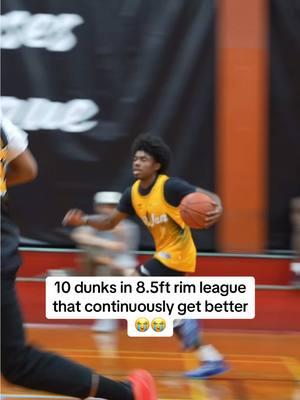 Did we get this right? *Dunks rated on NOT the move but just the dunk*😂😂8.5ft rim league is nuts lmoa, would y'all play basketball on low rims?🤔Tap in we coming to ur city soon to play dunk ball so click + #foryoupage #fyp #viral #basketballgame #basketballleague #basketball #nbabasketball #creatorsearchinsights 