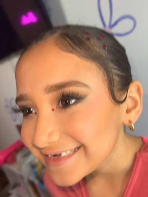 My pretty girl 🥹🩷 #dance #dancemakeup #solopractice 