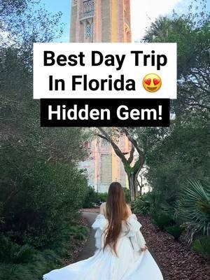 One of my favorite day trips in Florida! Bok Tower Gardens is an incredible hidden gem in Florida and it should be on your list of places fo visit. #boktowergardens #florida #hiddengems #daytrips #floridalife #floridatravel #lakewales #floridavacation #orlandoflorida #tampaflorida #usatravel #traveltips 