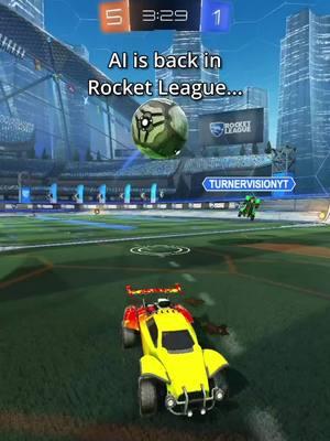 AI is back in Rocket league… #rl #rlclips #rocketleague #rlcs #rocketleaguehighlights #progamer 