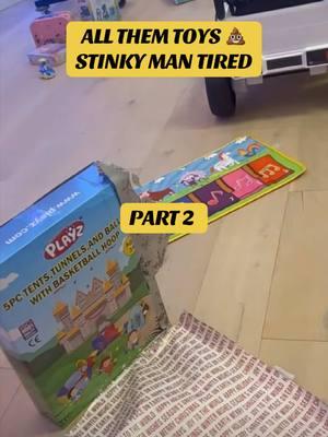 Part 2 Stinky man opening gifts #darealbbjudy #sosobrat #bratlovesjudy #truelegendharrisdupart #true #present #gift #christmas #wrapping #paper #funnyvideo #kidsoftiktok #baby #family #trending #dabrat 