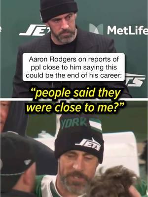 Aaron Rodgers got jokes 😅 #nfltiktok #nyjets #nflfootball 