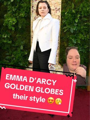 EMMA D’ARCY *incoherent noises* #emmadarcy #emmadarcyedit #roseforde #goldenglobes #goldenglobes2025 #redcarpet #houseofthedragon #houseofthedragonhbo #rhaenyra #rhaenyratargaryen #queenrhaenyratargaryen #nb #nonbinary #lgbtq #greenscreenvideo #greenscreen 