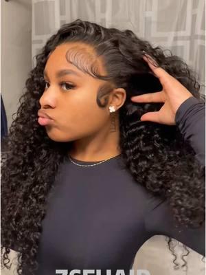 Do this hairstyle with me 🫶🏾 ✨ Natural color Jerry curly 13*6 HD lace frontal wig 24” 𝐂𝐨𝐦𝐦𝐞𝐧𝐭 “𝐥𝐢𝐧𝐤” 𝐭𝐨 𝐠𝐞𝐭 𝐭𝐡𝐞 𝐬𝐚𝐦𝐞 𝐡𝐚𝐢𝐫 𝐥𝐢𝐧𝐤 Product ID:34221 🎥 @Sabri Kaoir 💋|| ATLe#curls#haircutickweave #wigtok #curls #tutorial #hairinstall #curlyhair #hairstyle #blackgirlmagic 