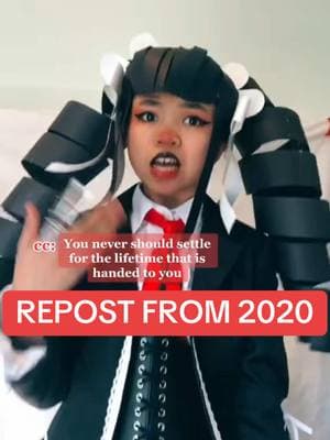 #CELESTIALUDENBERG — it’s been 4 years to the day since my first video blew up :,) #2020 #animetok #paperwig #cosplay #danganronpacosplay #celestialudenbergcosplay #danganronpa 