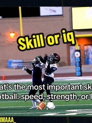 Speed, strength, or football IQ—what’s your top choice? 🏈💡 Let’s settle this debate! Drop your thoughts below and tag your favorite player. 🏆🔥 #FootballDebate #FootballIQ #SpeedVsStrength #GameChanger #HighSchoolFootball #NextLevelAthletes #FootballLife #FootballTalk #GridironGoals #ViralFootball #FootballCulture #UnderratedPlayers #FootballCommunity #SportsEngagement