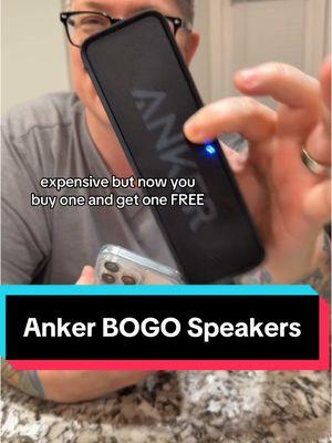 BOGO Free is unbeatable!! The sound quality and bass is impressive — can't beat the price on this portable waterproof bluetooth speaker by #soundcore @AnkerOfficial  #anker #bluetoothspeaker #portablespeaker #speaker #speakers #tech #techtok #techreview #waterproofspeaker #audiophile #wirelessspeaker #anker #soundcore #ankersoundcore #giftguide #mademyyear #newyearnewaura #ttsdelightnow #ttshopdeals #ttslevelup