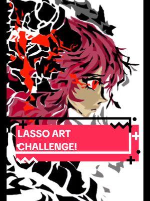 Lasso Tool Challenge on Magma.com! I might actually do more Lasso art cuz it's so fun to use! #lassoart #lassotoolchallege #lassotool #lassoartist #demonprincess #art #digitalart 