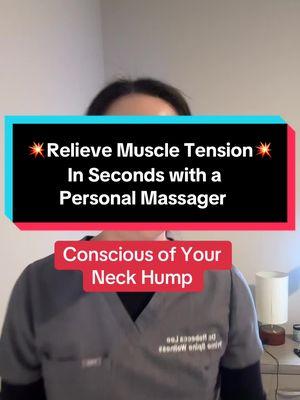 #neckmassager #shiatsumassage #deeptissuemassage #kyphosis #posture 