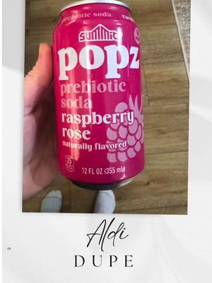 Pops be poppin!  #popz #aldi #soda #dupe #drinks #aldifinds 