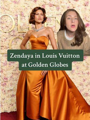 NO BECAUSE I CAN’T HANDLE IT. ZENDAYA IS 🥹😭😮‍💨 she is the favorite. She is the blueprint. MY GOD.  Zendaya in Louis Vuitton at Golden Globes  #zendaya #louisvuitton #redcarpet #popculture #awardshow #fashion #bulgari  #redcarpetfashion  