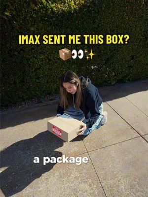 What’s in the Box??? 👀📦✨ #seven #imax #imaxtheater #theater @IMAX #film #unbox #unboxing #theater 