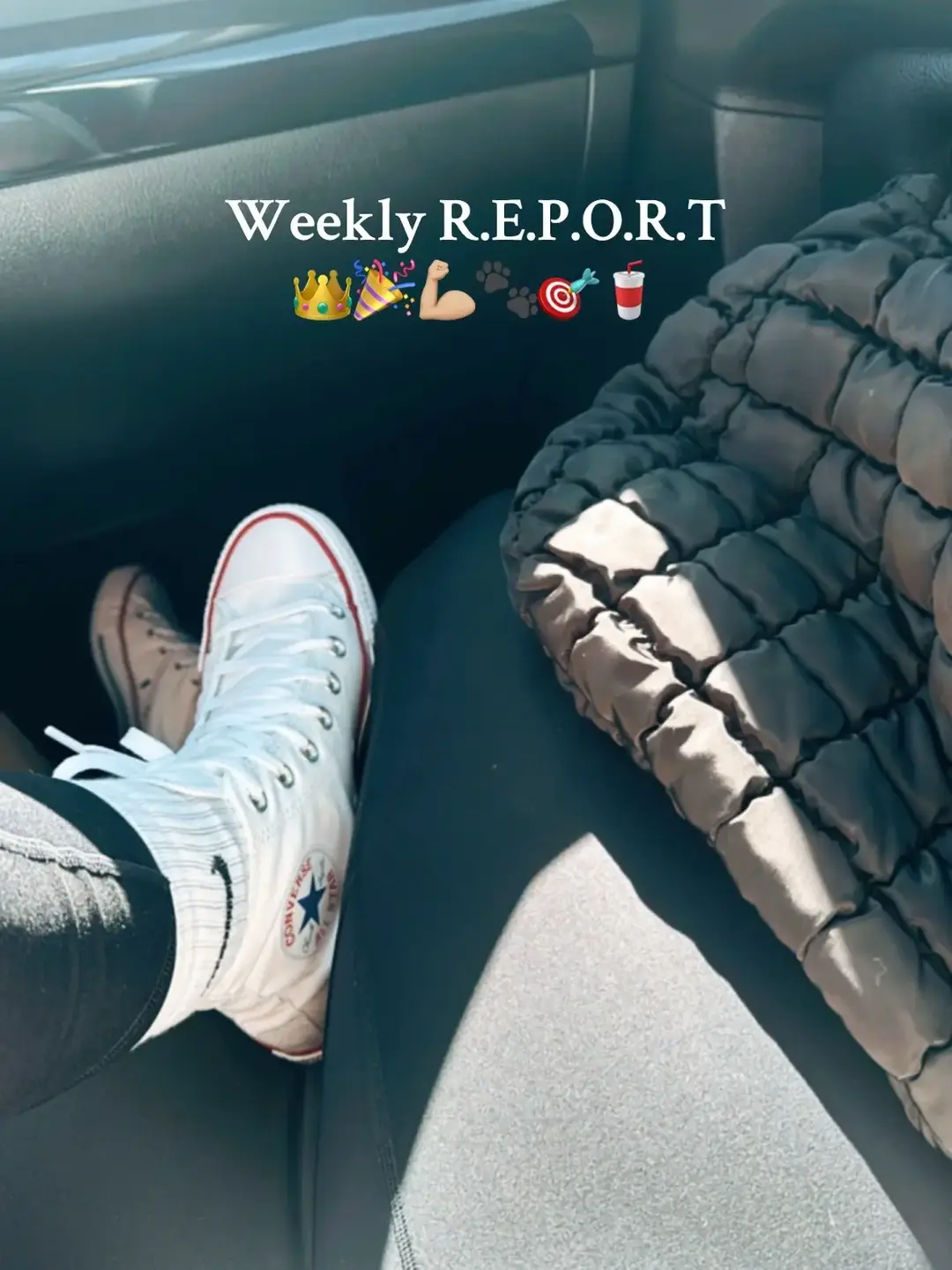 My Weekly Report: My favorites from this week including fashion, literature, lifestyle and reads 👑🍇🐾🎯🥤 Thanks @Lily 🧚🏼‍♀️ for this idea, it’s so cute!! #weeklyreport #weeklyreports #weeklyfavorites #recentobsessions #recentoutfits #currentjoys #weeklyrecommendations #currentread 