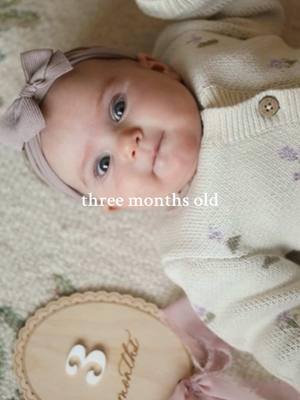 Three months with baby girl  #babygirl #girlmom #baby #threemonthsold #3monthsold 