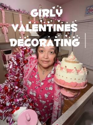 the valentines cake?!? 🎀🧌 #ValentinesDay #valentinesdecor #valentinesdaydecor #decoratewithme #decorating #redecorating #homemakeover #roommakeover #pinkkitchen #pinkdecor #pinktok #pinkgirl #valentinesgift #hellokittyfinds #hellokittyvalentinesday #hellokittyhaul #sanriohaul #dollartreefinds #dollartreehaul #kitcheninspo #homedecorideas #homedecoration #homeinspo #girlythings #girlytok #girlsgirl #forthegirls #forthegirlies 