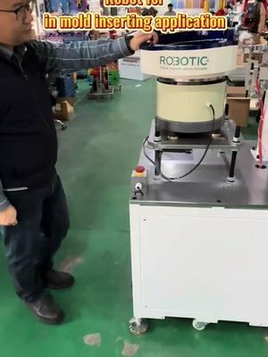 Robot for in mold inserting application #robot #robot arm #six axis robot #injection robot 