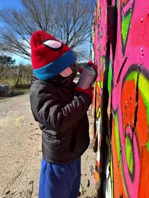 First of Many 🤞🥲 #minime#grafftok#spiderman#montana#fabricationyard#somewhereintexas 