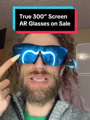 Ar is like a movie screen on your face. Or gaming. Or whatever. PERFECT for plane rides and travel. #arglasses #rokidmax #truear #arvr #rokidmaxstation #technologyreview 