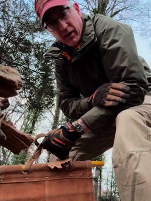 Your back is strong and it’s made to bend. If yours needs a break, try this tip I used for moving firewood.   #back #silvernail_lining 